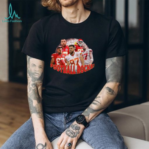 Football Rocks Crewneck Tshirt