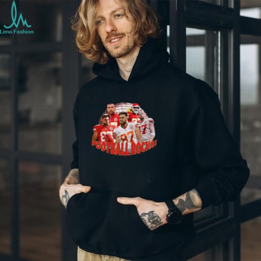 Football Rocks Crewneck Tshirt
