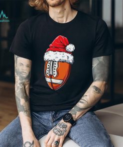 Football Wearing Noel Hat Christmas Football Classic T Shirt