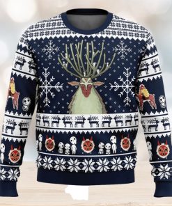 Forest Spirit Princess Mononoke Ugly Christmas Sweater