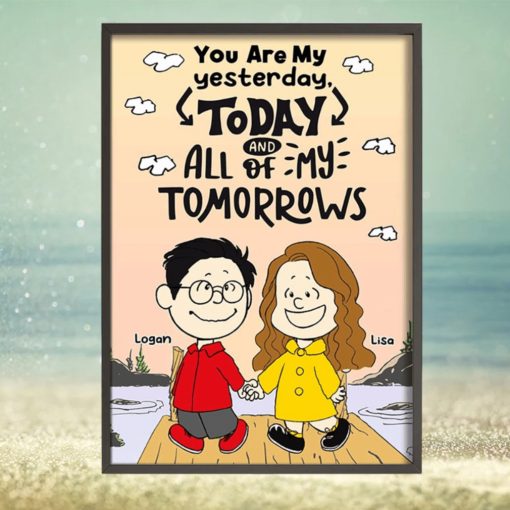 Forever Couple Hand In Hand, Couple Poster Canvas