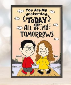 Forever Couple Hand In Hand, Couple Poster Canvas