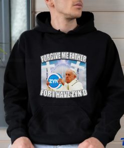 Forgive me father for I have Zyn’d graphic t shirt