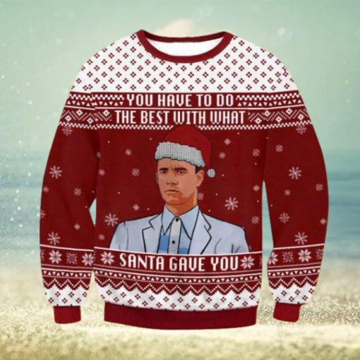 Forrest Gump Christmas Ugly Sweater Gift For Men And Women