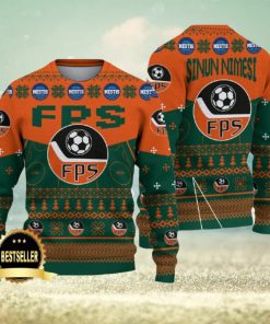 Forssan Palloseura Ugly Christmas Sweater Logo Custom Name Gift Fans