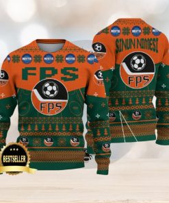 Forssan Palloseura Ugly Christmas Sweater Logo Custom Name Gift Fans