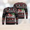 Cadillac Ugly Christmas Sweater Car Lovers Santa Hat Tree Christmas For Fans Gift