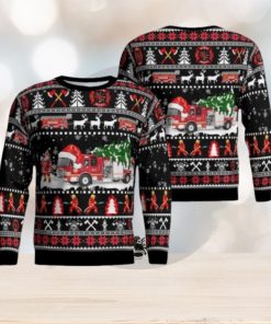 Fort Montgomery, New York, Fort Montgomery Fire District Aop Ugly Sweater Family Gift