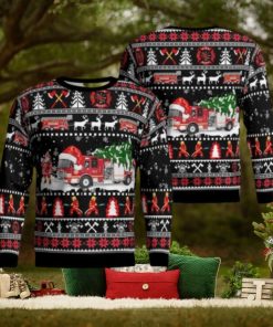 Fort Montgomery, New York, Fort Montgomery Fire District Aop Ugly Sweater Family Gift