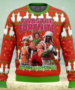 Fortnite Twas Night Ugly Christmas Sweater Gift For Men And Women