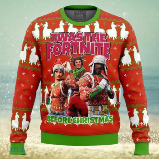 Fortnite Twas Night Ugly Christmas Sweater Gift For Men And Women