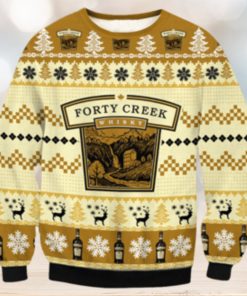 Forty Creek Whiskey Ugly Sweater