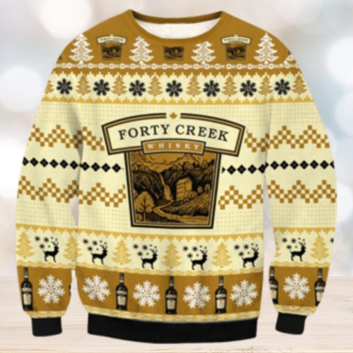 Forty Creek Whiskey Ugly Sweater