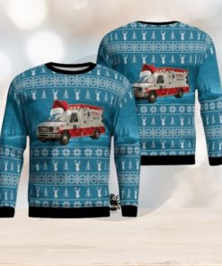 Foxwall Ems Fox Chapel, Pennsylvania Christmas Aop Ugly Sweater Family Gift