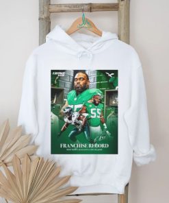 Franchise Record Most Regular Season Games Played Signature Poster shirt