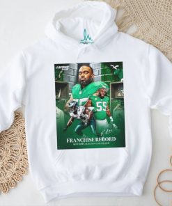 Franchise Record Most Regular Season Games Played Signature Poster shirt
