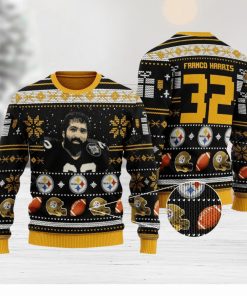 Franco Harris pittsburgh steelers NFL Ugly Christmas 3D Sweater For Men And Women