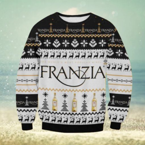 Franzia Chardonnay Christmas Ugly Sweater Gift For Men And Women