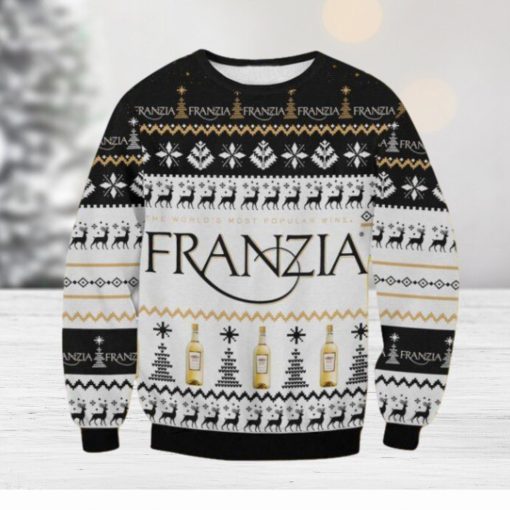 Franzia Chardonnay Christmas Ugly Sweater Gift For Men And Women