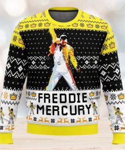 Freddie Mercury Queen Ugly Christmas Sweater