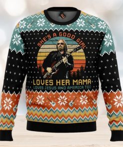 Free Fallin’ Tom Petty Ugly Christmas Sweater