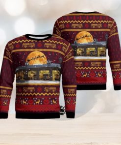 Freeport, Maine, Freeport Firerescue Aop Ugly Sweater Family Gift