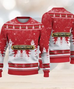 Freightliner Logo Wearing Santa Hat Christmas Gift Ugly Christmas Sweater Christmas Gift Ideas