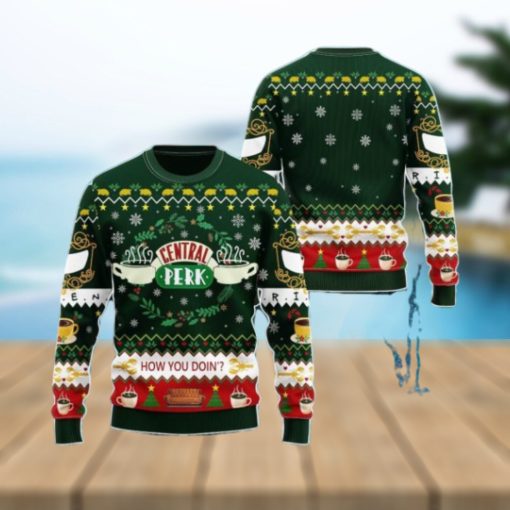 Friend Central Perk Ugly Christmas Sweater For All