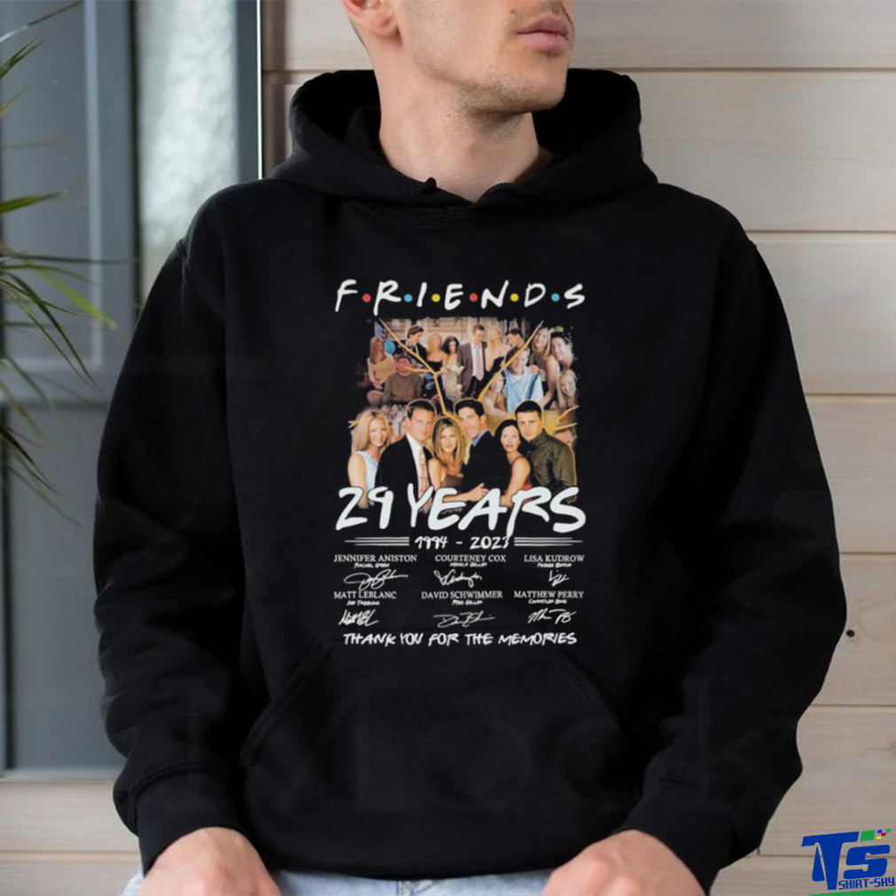 Friends 29 years 1994 2023 thank you for the memories signatures shirt Friends 29 years 1994 2023 thank you for the memories signatures shirt