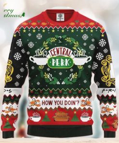 Friends Central Perk Ugly Christmas Sweater