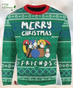 Friends Merry Christmas Ugly Christmas Sweater