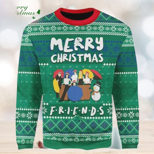 Friends Merry Christmas Ugly Christmas Sweater