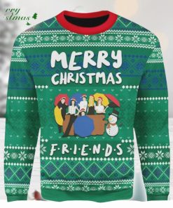 Friends Merry Christmas Ugly Christmas Sweater