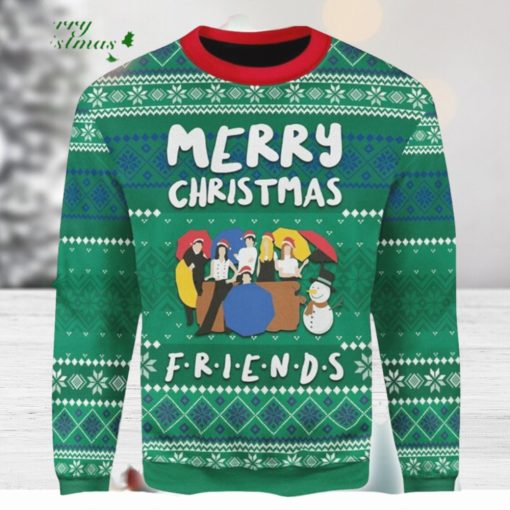 Friends Merry Christmas Ugly Christmas Sweater