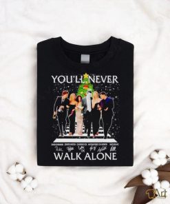 Friends Tv show Abbey Road you’ll never walk alone Christmas shirt