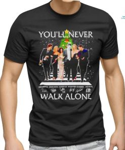 Friends Tv show Abbey Road you’ll never walk alone Christmas shirt