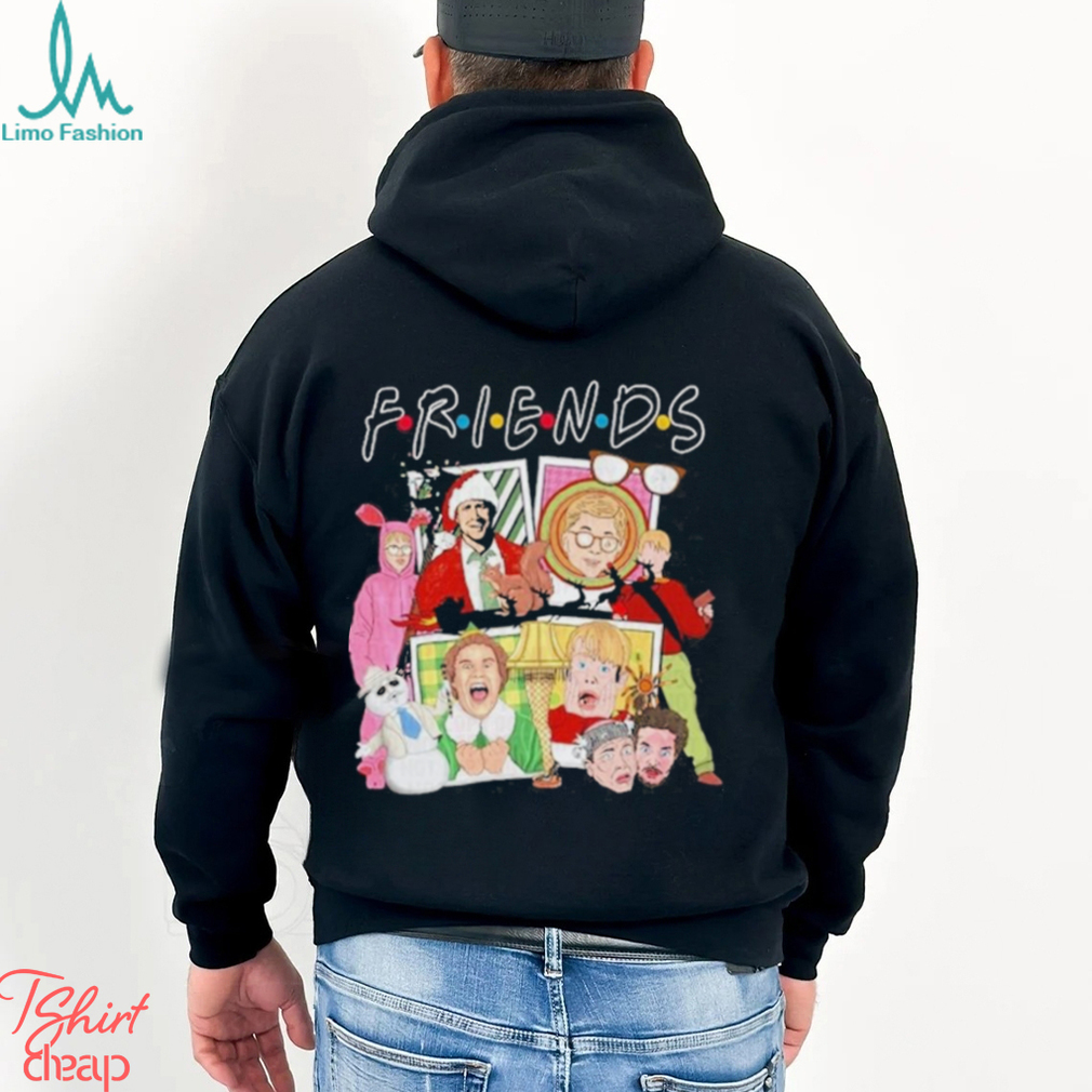 Friends home alone merry christmas shirt Friends home alone merry christmas shirt