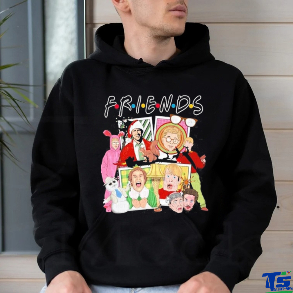 Friends home alone merry christmas shirt Friends home alone merry christmas shirt