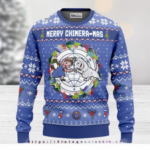 Fullmetal Alchemist Chimeramas Ugly Christmas Sweater,