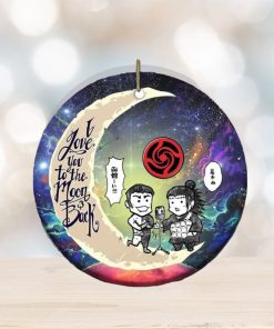 Fumihiko Takaba And Kenjaku Jujutsu Kaisen Chap 240 I Love You To The Moon And Back Custom Name Christmas 2023 Ornament