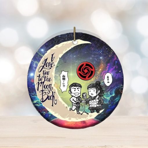 Fumihiko Takaba And Kenjaku Jujutsu Kaisen Chap 240 I Love You To The Moon And Back Custom Name Christmas 2023 Ornament