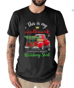 Funny Christmas Hallmark Movie Watching T Shirt