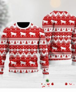 Funny Cows In Snow Ugly Christmas Sweater Funny Gift For Men And Women Family Holidays