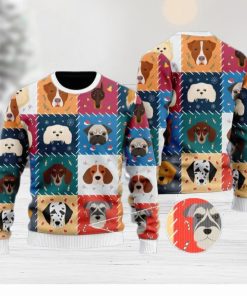 Funny Dog Face Christmas Ugly Christmas Sweater Holidaywear New Gift For Men And Women Family Holidays