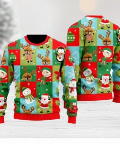 Funny Dog Wears Reindeer In Christmas Holiday Pattern Ugly Christmas Sweater Funny Gift For Men And Women Family Holidays