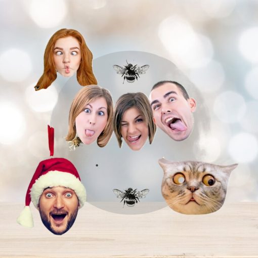 Funny Face Custom Photo Acrylic Ornament