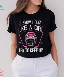 Funny Girls Hockey Designs For Women Field Hockey Novelty T Shirt