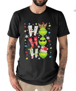 Funny Grinch Ho Ho Ho Christmas Shirt