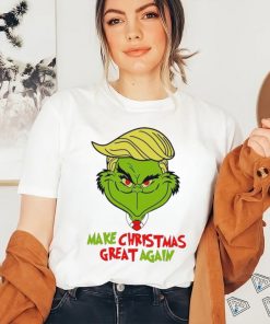 Funny Grinch Trump make Christmas great again 2023 Shirt