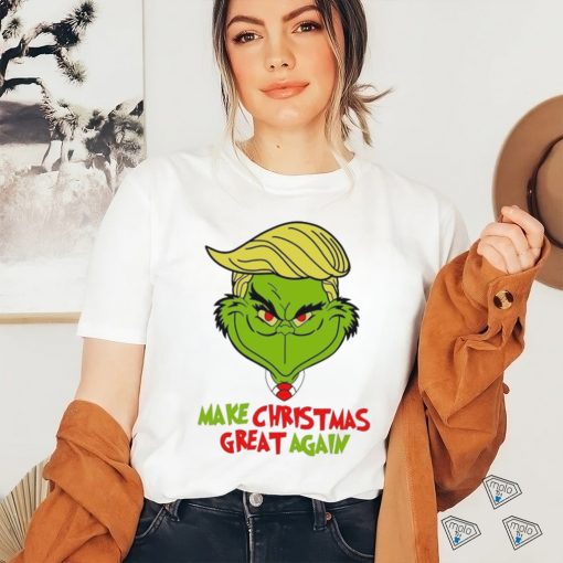 Funny Grinch Trump make Christmas great again 2023 Shirt